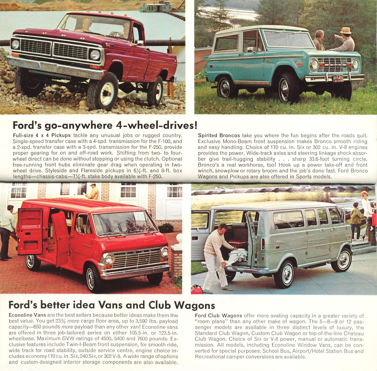 1970 Ford Canadian Brochure Page 12